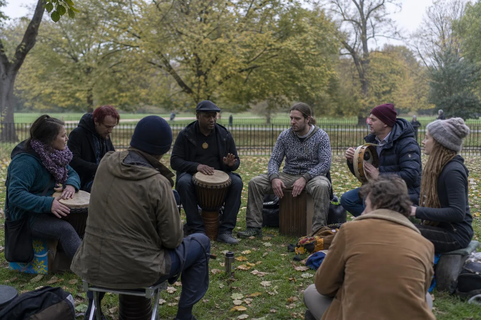 Autumn jams on Hampstead Heath