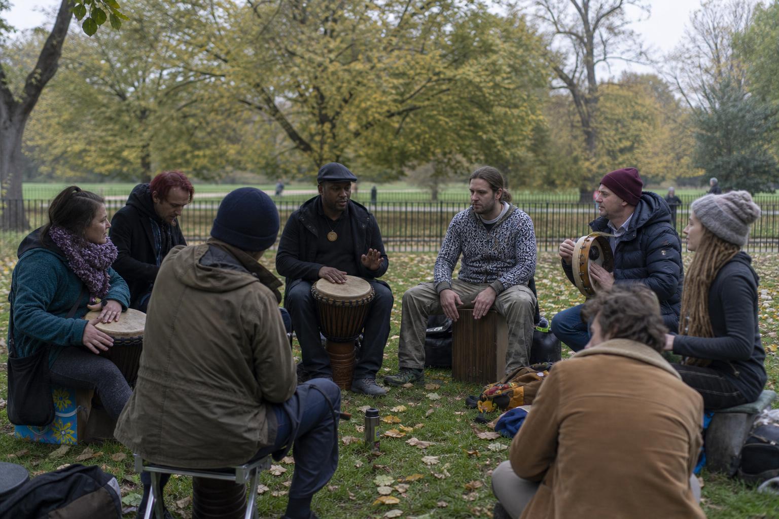 Autumn jams on Hampstead Heath